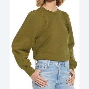 Citizens of Humanity Mari Puff Sleeve Sweatshirt